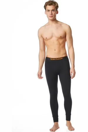 Bruno Banani Lange onderbroek Warm Up met contrasterende logo-band (1 stuk)
