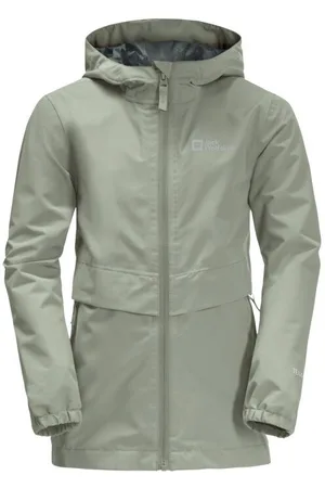 Jack Wolfskin Outdoorjack MALIMA JACKET G met een capuchon