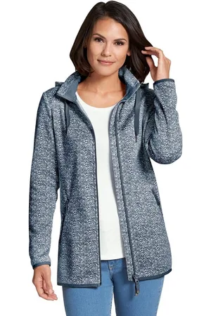 Casual Looks Fleecejack met capuchon
