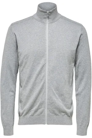 SELECTED Vest SLHBERG FULL ZIP CARDIGAN NOOS