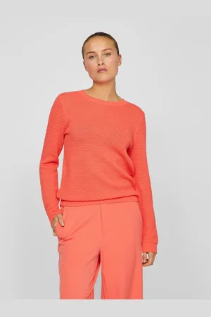 VILA Trui met ronde hals VIDALO O-NECK L/S KNIT TOP- NOOS
