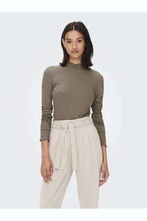 JDY Shirt met lange mouwen FRANSISKA L/S HIGHNECK TOP JRS NOOS