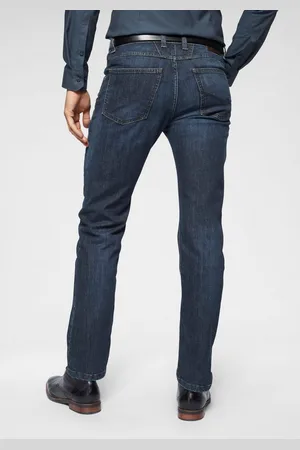 Bugatti 5-pocket jeans Band met riemlussen en zip-fly