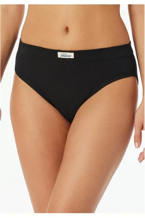 Schiesser Tai slip Revival Kollektion "Paula" Traditioneel, geweven -logo aan de tailleband