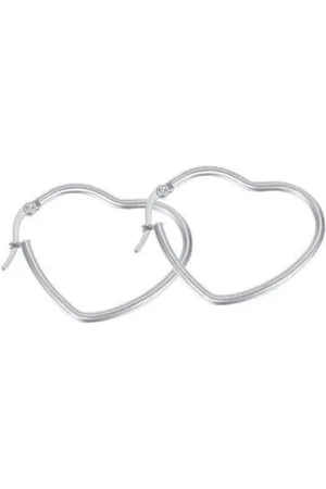 Firetti Oorringen Sieraad cadeau hart met zirkoon (synthetisch)