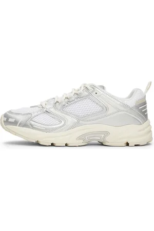 Tommy Hilfiger Sneakers met sleehak TJW ARCHIVE RETRO RUNNER , vrijetijdsschoen, lage schoen, veterschoen, ugly-sneaker, contrastaccent