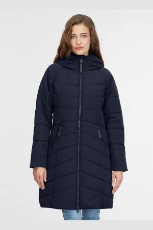 Ragwear Gewatteerde jas DIZZIE COAT waterafstotende quiltmantel voor de overgang en winter