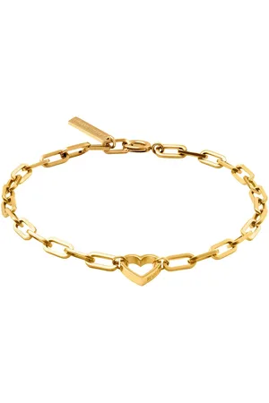 liebeskind Armband Sieraad cadeau roestvrijstalen armband hart, LJ-0343-B-20, LJ-0344-B-20
