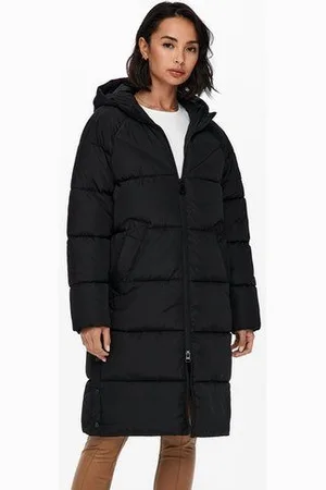 ONLY Gewatteerde jas ONLAMANDA LONG PUFFER COAT
