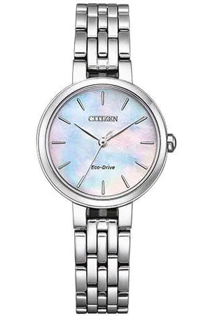 Citizen Solarhorloge EM0990-81L Polshorloge, dameshorloge, roestvrijstalen armband, saffierglas