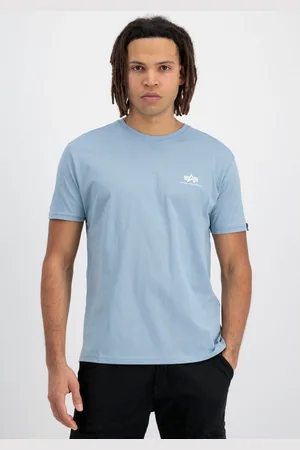 Alpha Industries Shirt met ronde hals BASIC T SMALL LOGO