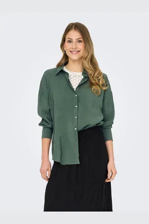 ONLY Overhemdblouse ONLZAZIMA L/S LOOSE SHIRT WVN NOOS