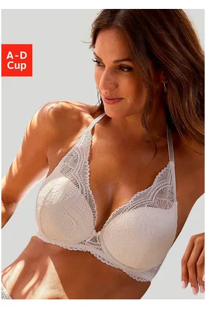 Nuance Bh met halterbandjes Vivianna met verschillende bandjes varianten, met bloemige kant, lingerie