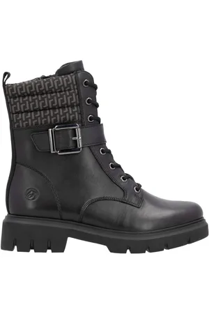 Remonte Winterlaarsjes hakken, winterlaarzen, veterschoenen met binnenrits