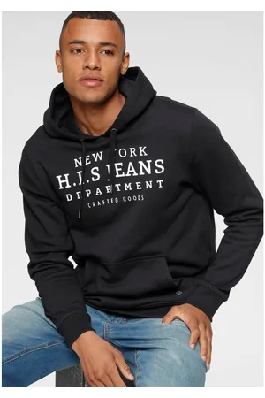 H.I.S Hoodie met print en badge, capuchon, voor sportieve outfits