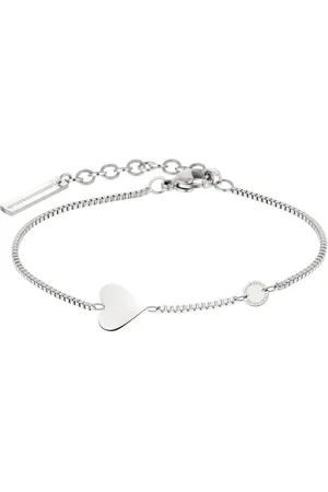 liebeskind Armband Sieraad cadeau roestvrijstalen armband hart, LJ-0509-B-20, LJ-0510-B-20