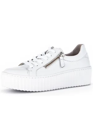 Gabor Plateausneakers , vrijetijdsschoen, lage schoen, veterschoen met best fitting