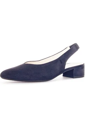 Gabor Slingback pumps , blokhak, avondschoen, zomerschoen met elastische band