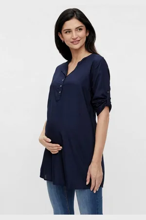 Mama;licious Lange blouse MLMERCY van ecovero