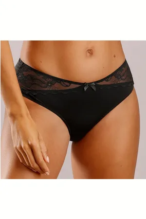 Lascana Tanga Vittoria met kanten inzetten