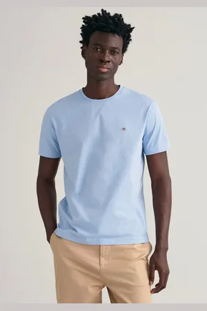 GANT T-shirt REG SHIELD SS T-SHIRT met logoborduursel op borsthoogte