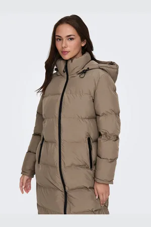 ONLY Gewatteerde jas ONLPAULA PREMIUM PUFFER LONG OTW