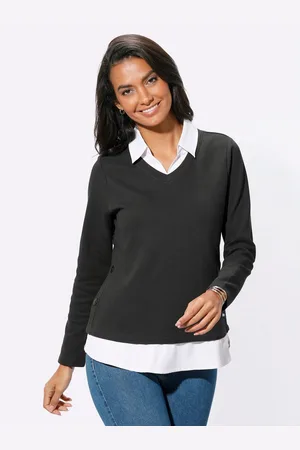 Casual Looks 2-in-1-shirt Shirt (1-delig)
