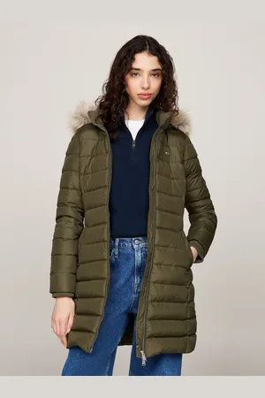 Tommy Hilfiger Gewatteerde jas TJW ESSENTIAL HOODED DOWN COAT