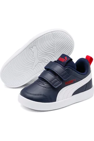 PUMA Sneakers Courtflex v2 V Inf met klittenband voor kleuters