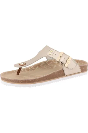 TOM TAILOR Teenslippers zomerschoen, slippers, dianette met verstelbare gesp