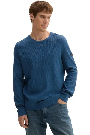 TOM TAILOR Gebreide trui met een ronde hals