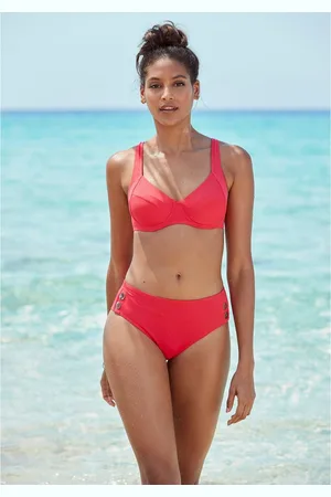 vivance collection Beugelbikini met goudkleurige sierknopen