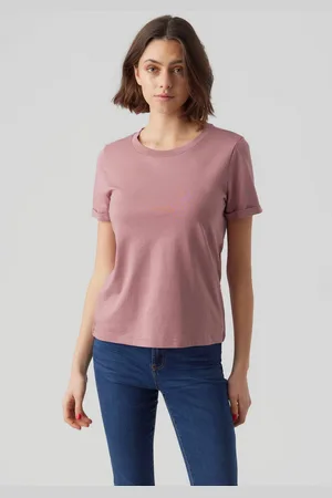 VERO MODA Shirt met korte mouwen VMPAULA S/S T-SHIRT NOOS