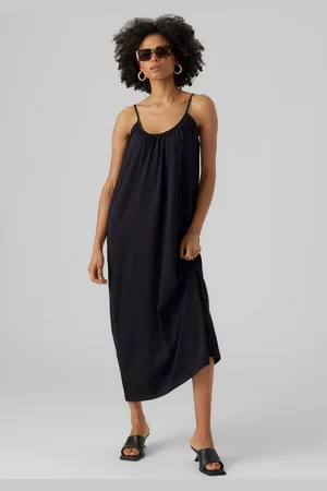 VERO MODA Maxi-jurk VMLUNA SINGLET ANKLE DRESS NOOS