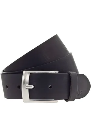 H.I.S Leren riem in tijdloos elegante look - nieuw tot maat 145 beschikbaar