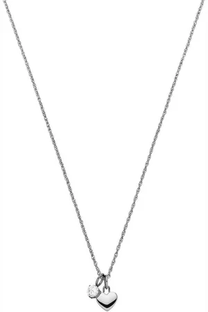 Purelei Ketting met hanger Sieraad cadeau hanger hart en solitair, 2149-Necklace-Brave