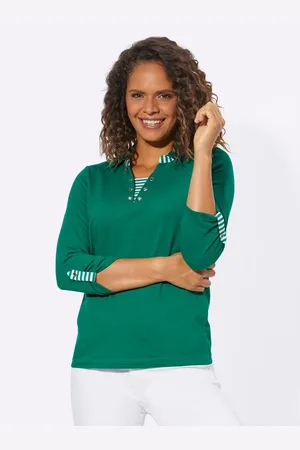 Casual Looks Shirt met 3/4-mouwen Shirt (1-delig)