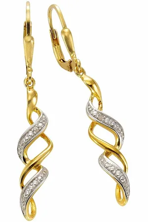 Firetti Paar oorhangers Sieraad Geschenk Zilver 925 Oorsieraden Patentsluiting