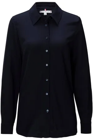 Tommy Hilfiger Overhemdblouse FLUID VIS CREPE REGULAR SHIRT LS