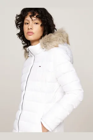 Tommy Hilfiger Gewatteerde jas TJW ESSENTIAL HOODED DOWN COAT