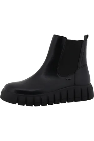TOM TAILOR Chelsea-boots , plateau, wedge enkellaars met praktische ritssluiting