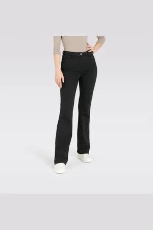 Mac Stoffen broek Bella in een elastische kwaliteit