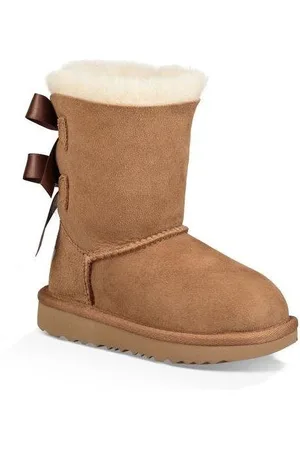 UGG Winterlaarzen Bailey Bow met sierstrikje van satijn