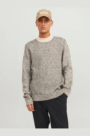 JACK & JONES Trui met ronde hals JCOSPACE KNIT MOCK NECK SN