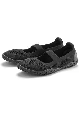 Lascana Sneaker-ballerina’s Vrijetijdsschoen, slipper, lage schoen, slip-on sneaker superlicht VEGAN
