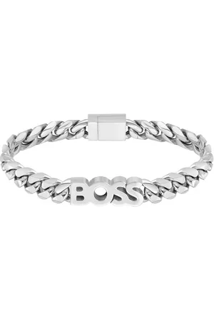 HUGO BOSS Armband Sieraden roestvrij staal armbanden panzerketting KASSY voor hoodie, shirt, jeans, sneakers, ondergoed, hugo, orange