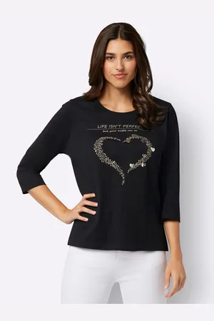 Classic Basics Shirt met 3/4 mouwen Shirt met 3/4-mouwen (1-delig)