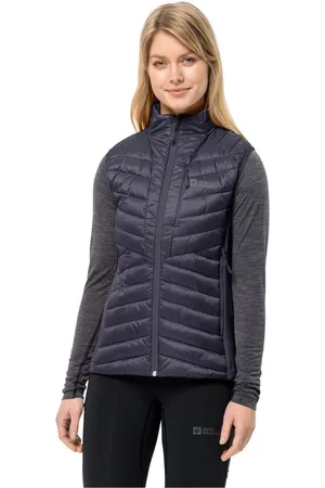Jack Wolfskin Bodywarmer ROUTEBURN PRO INS VEST W winddicht, zeer waterafstotend, ademend
