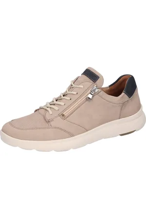 Waldläufer Sneakers Heiko in schoenwijdte h (= zeer breed), vrijetijdsschoen, lage schoen, veterschoen