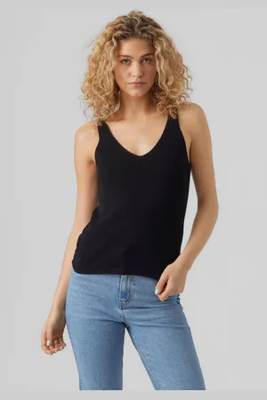 VERO MODA Gebreide top VMNEWLEX SUN SL TOP GA NOOS